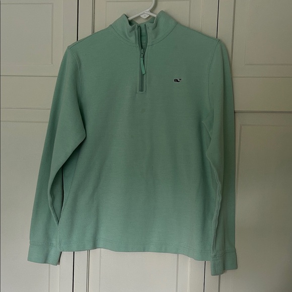 Vineyard Vines Other - Vineyard Vines Boys XL (18) Mint Green Quarter Zip Pullover